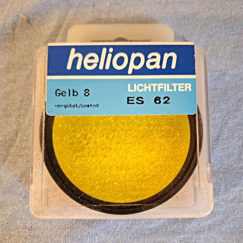 Filtro colore heliopan - heliopan, giallo