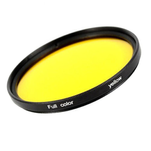 Filtro giallo zirkular con - filtro,